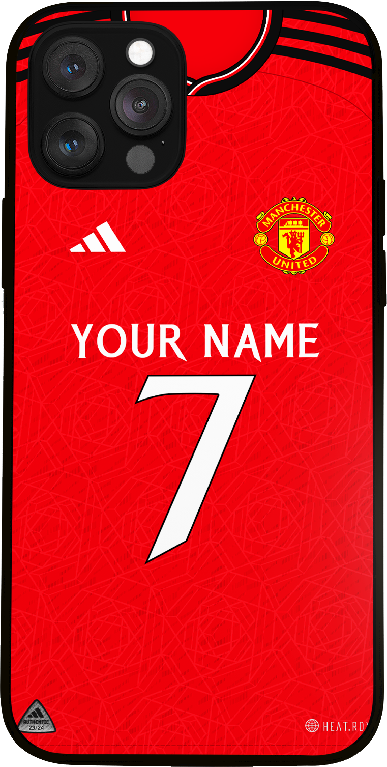 MANCHESTER UNITED 23/24 CUSTOMISED GLASS COVER
