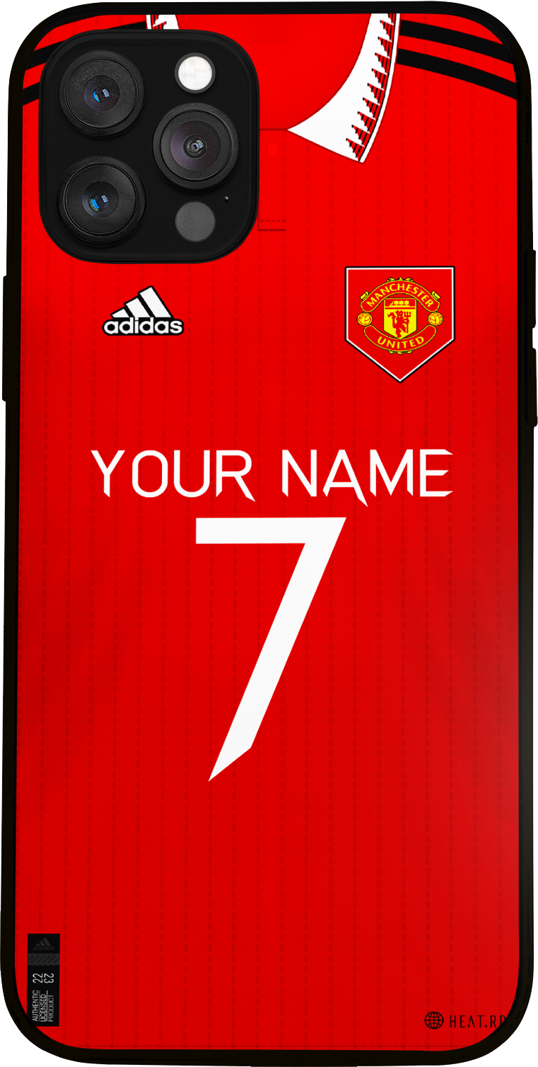 MANCHESTER UNITED 22/23 CUSTOMISED GLASS COVER