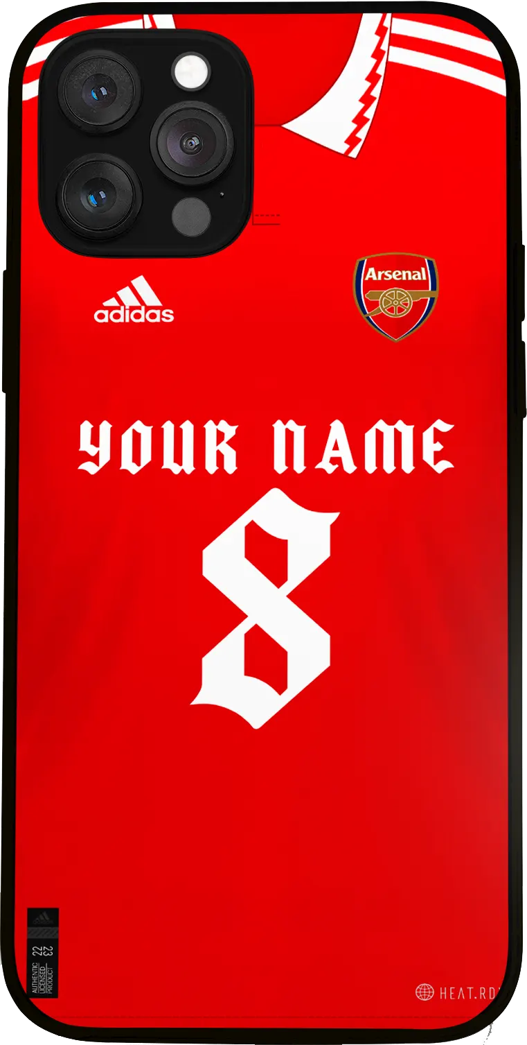 ARSENAL 22/23 CUSTOMISED GLASS COVER