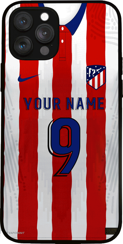 ATLETICO MADRID 20 21 CUSTOMISED GLASS COVER Sports Classic Store