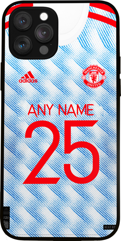 MANCHESTER UNITED 21/22 CUSTOMISED GLASS COVER